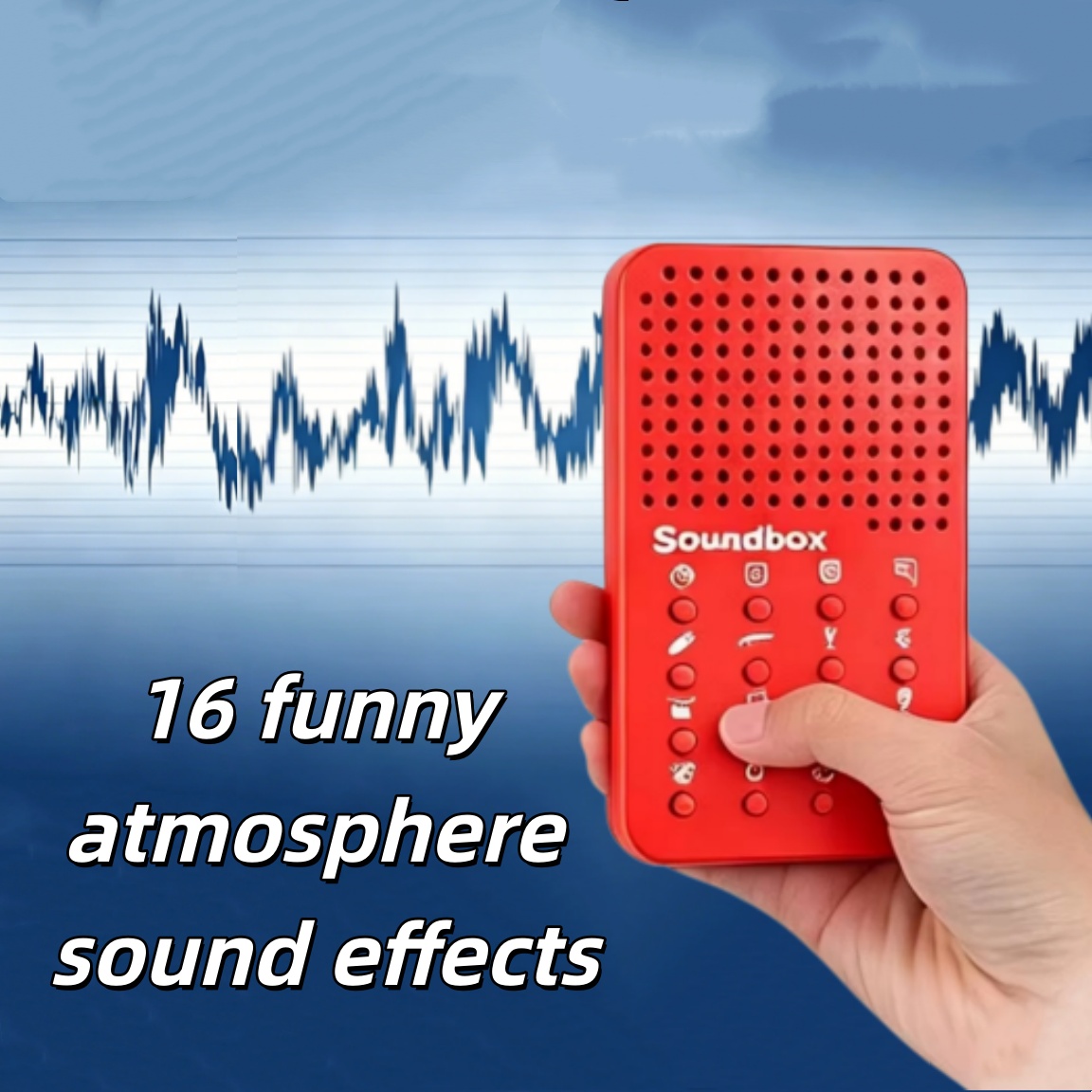 Electronics Gadgets For Gift - جهاز صوتي مدمج ومضحك مع 16