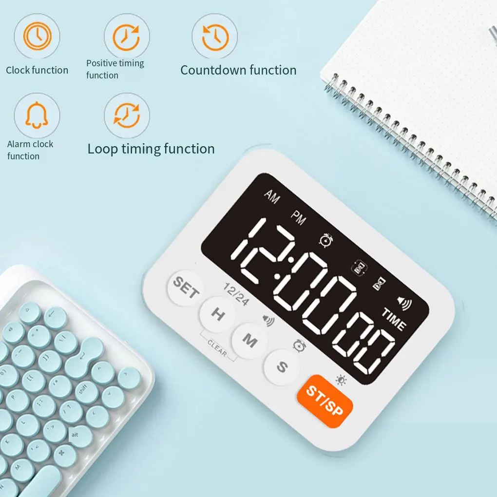 Electronics And Gadgets G - مؤقت طهي رقمي مع منبه وعداد