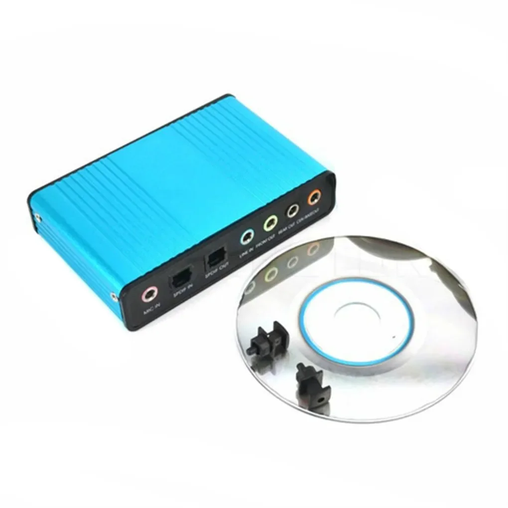Usb Sound Card External - USB 2.0 كارت الصوت 6 قناة
