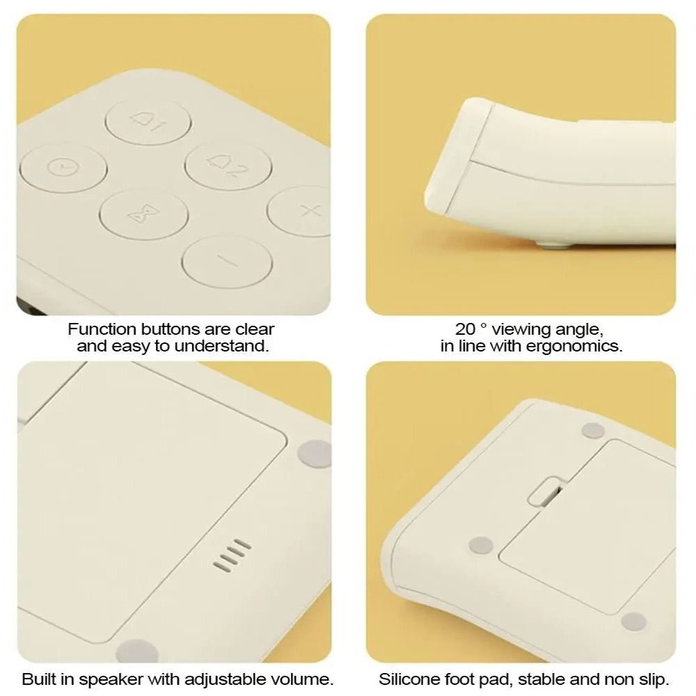 ساعة منبه إلكترونية صغيرة محمو - مراجعة Electronics Gadgets For Gift وسعره