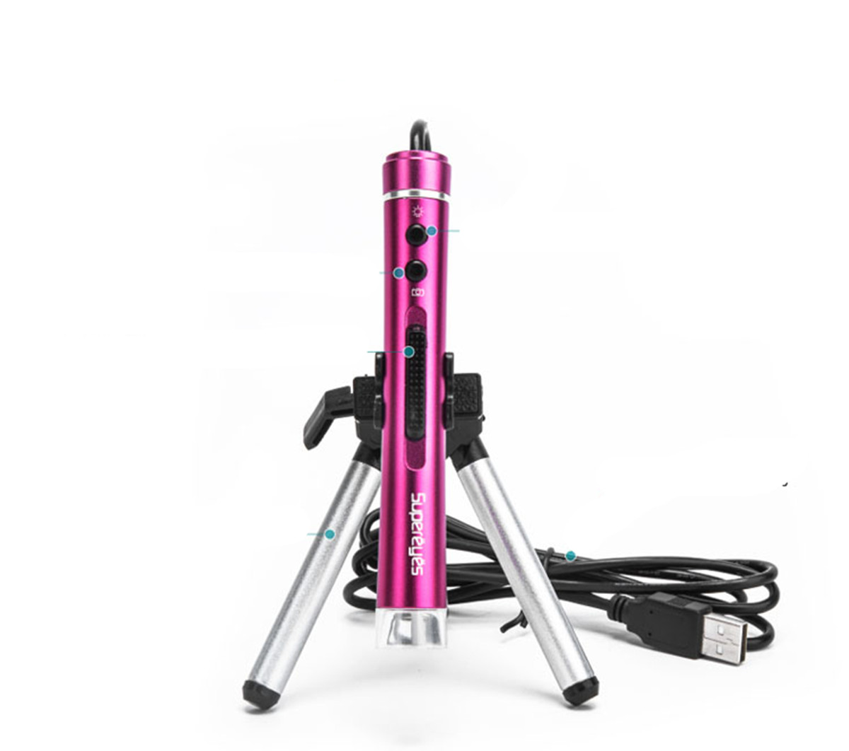 Supereyes B010 2MP 1-500x USB  - مراجعة Usb Microscope Digital وسعره