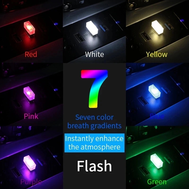 مصباح سيارة صغير يعمل عبر USB  - مراجعة Electronics Gadgets And Accessories وسعره