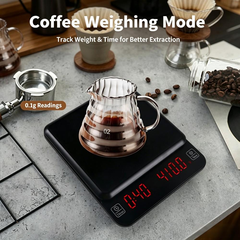 ميزان قهوة رقمي عالي الدقة 3 ك - مراجعة Electronics For Home وسعره