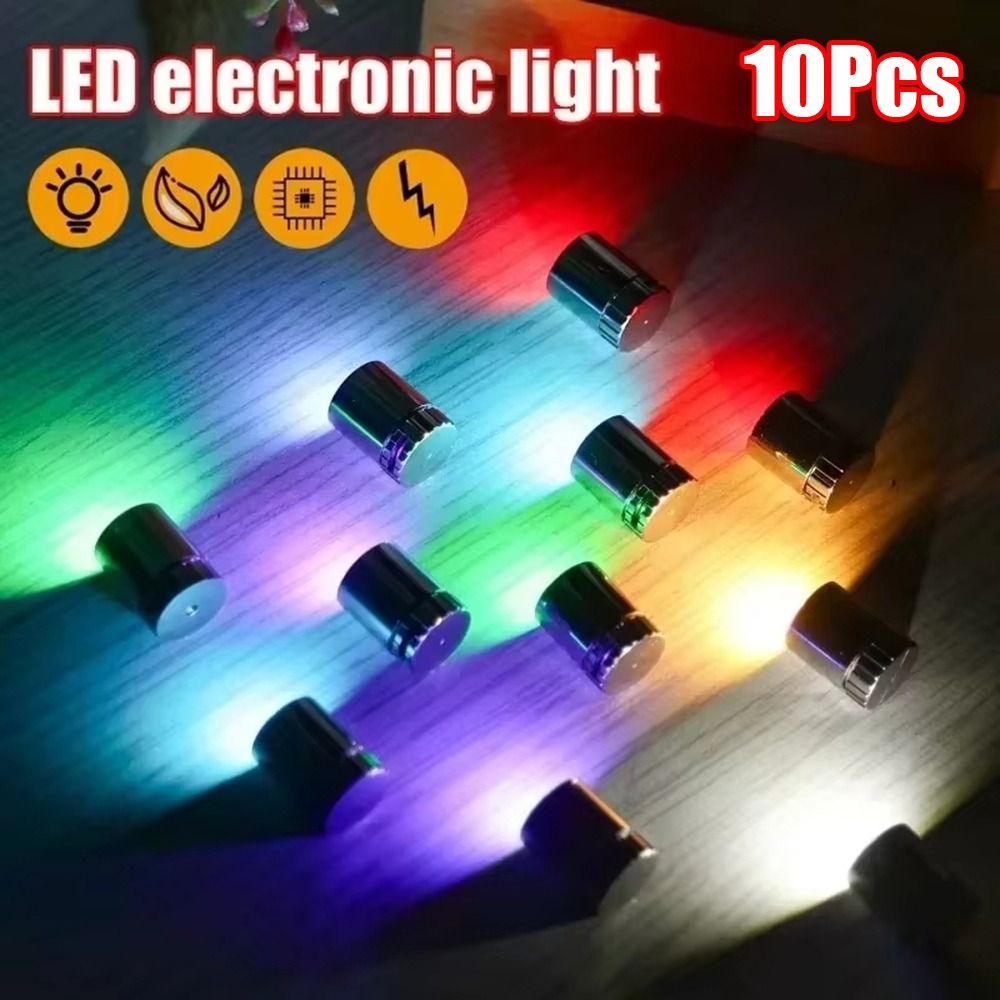 10 قطع جديدة من مصابيح LED صغي - مراجعة New Gadgets Electronic وسعره