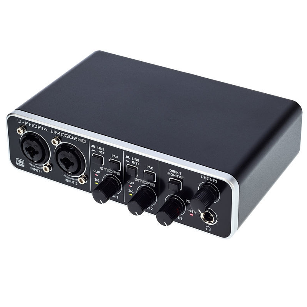 ميكروفون UMC202HD مع مضخم صوت، - مراجعة Usb Sound Card External وسعره