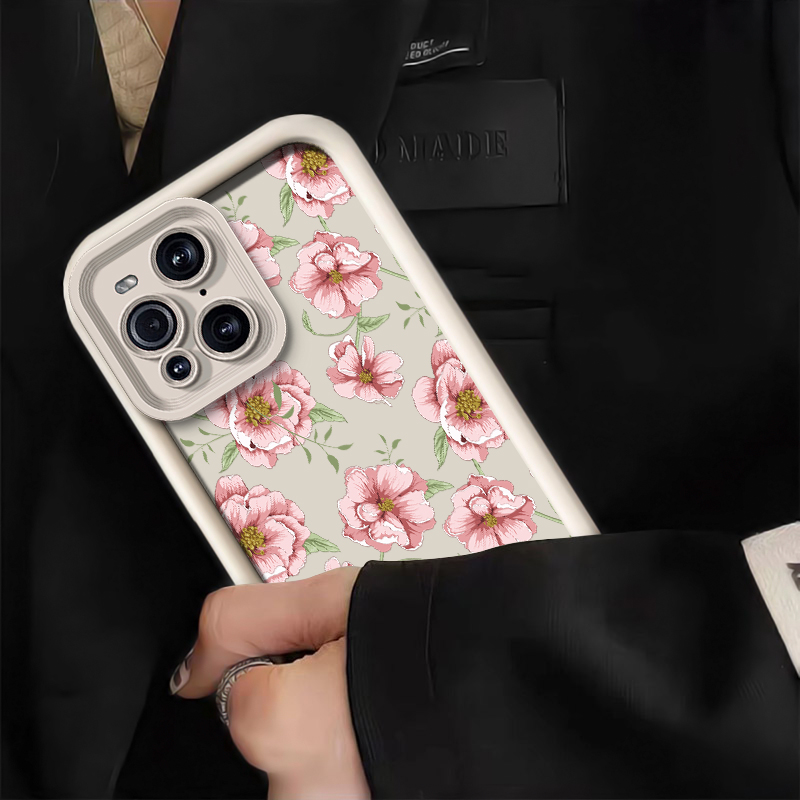 غطاء هاتف سيليكون بتصميم زهور  - مراجعة Oppo Find X8 وسعره