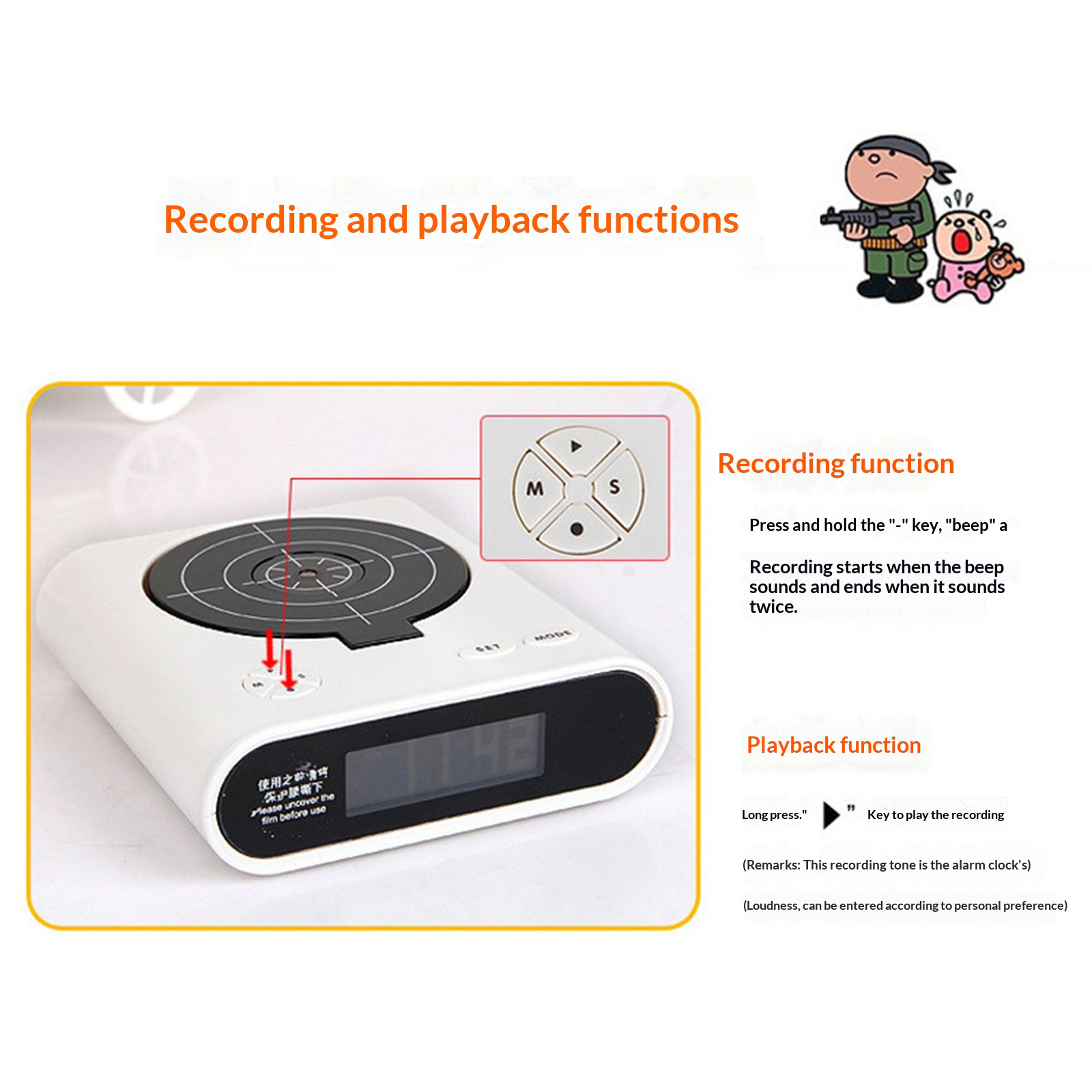 ساعة مكتب إلكترونية إبداعية بش - مراجعة Electronics Gadgets For Gift وسعره