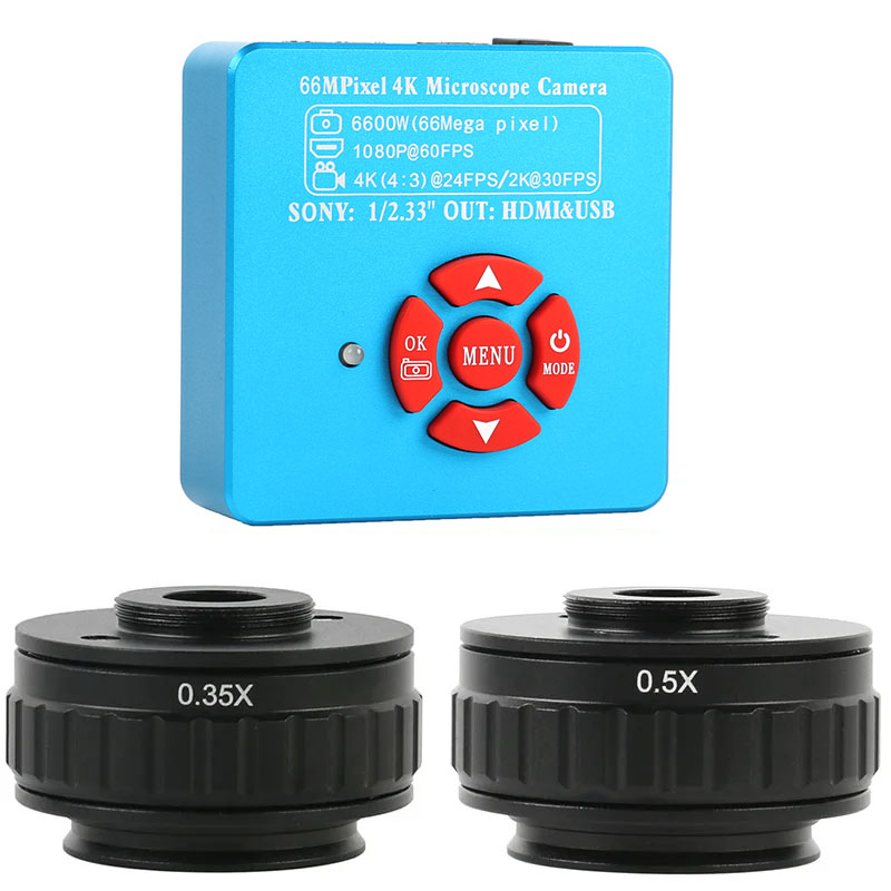 1080P 4K 2K 48MP 66MP HDMI USB - مراجعة Usb Microscope Digital وسعره