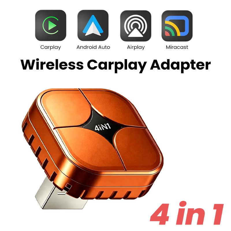محول كاربلاي لاسلكي 4 في 1 صغي - مراجعة Mini Electronics Gadgets وسعره
