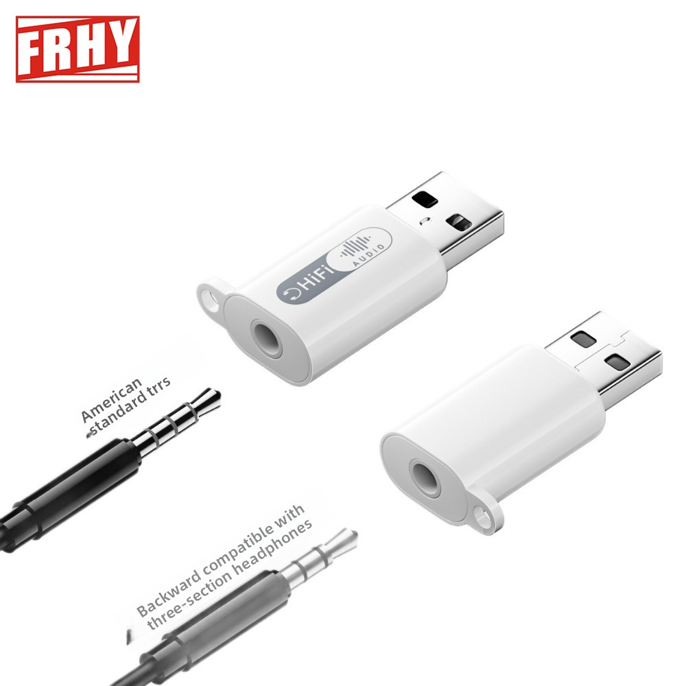 محول صوت USB A إلى 3.5 مم TRRS - مراجعة Usb Sound Card External وسعره