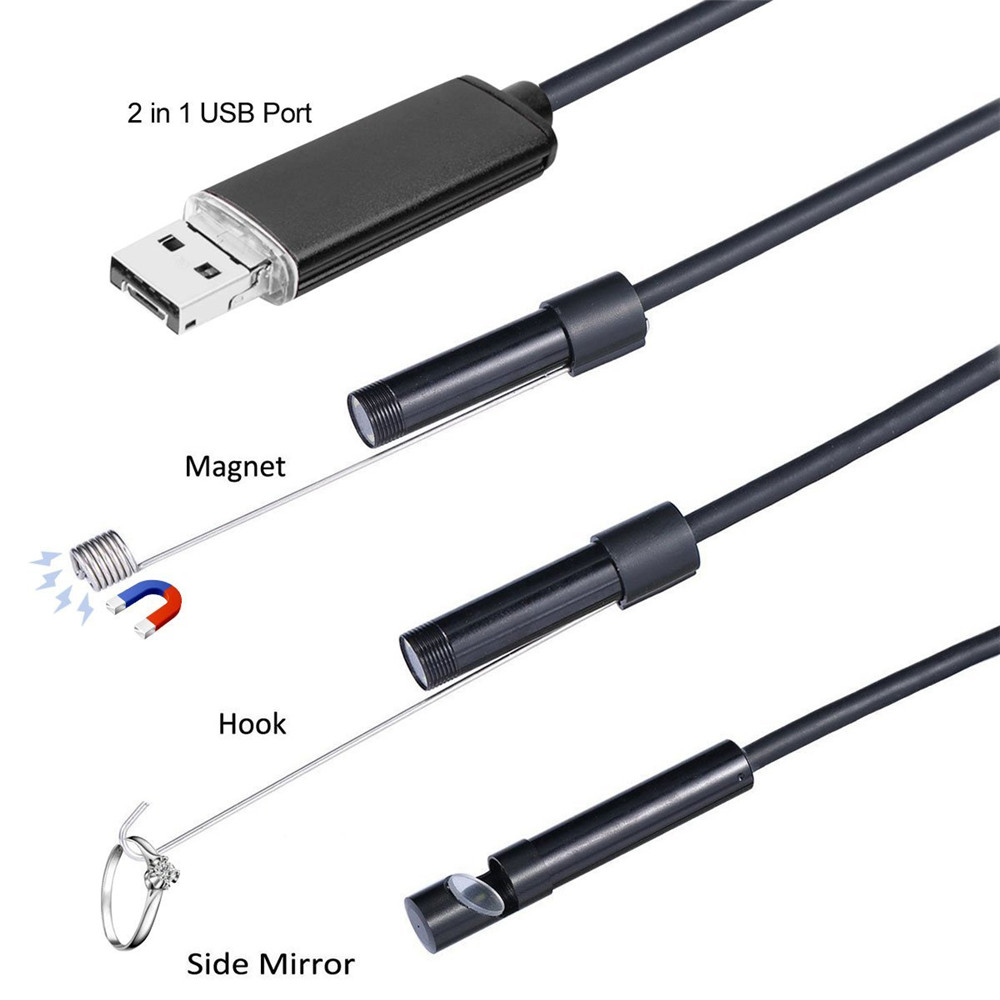 3in1 USB 5.5 مللي متر كاميرا ا - مراجعة Usb Microscope Digital وسعره