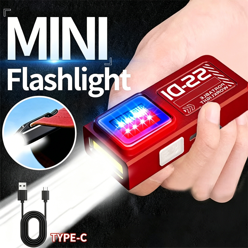 مصباح يدوي LED صغير قابل لإعاد - مراجعة Mini Electronics Gadgets وسعره