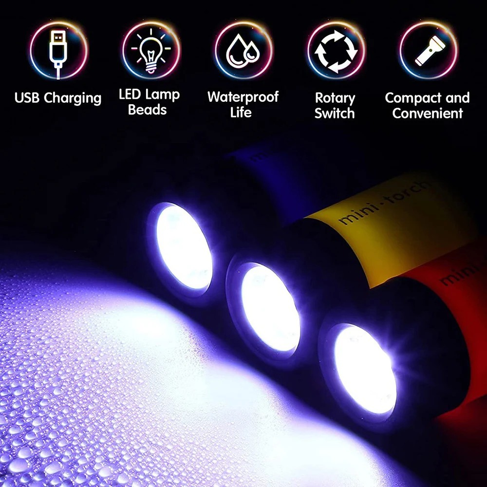 مصباح يدوي صغير قابل لإعادة ال - مراجعة Mini Electronics Gadgets وسعره