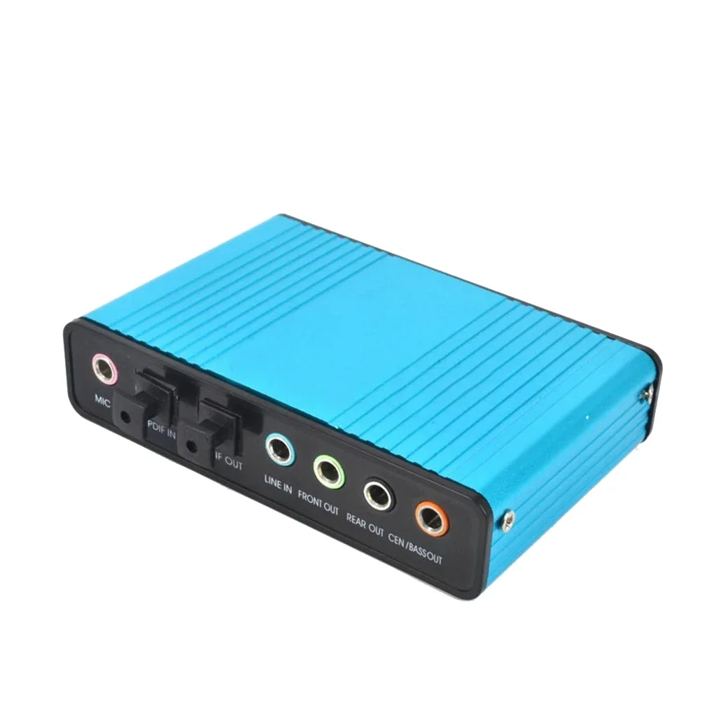 USB 2.0 كارت الصوت 6 قناة 5.1  - مراجعة Usb Sound Card External وسعره