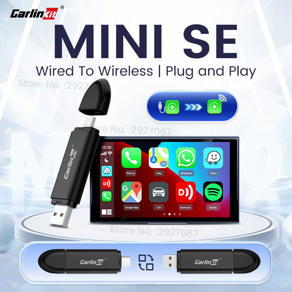 CarlinKit MINI 5.0 Pro اللاسلك - مراجعة Mini Electronics Gadgets وسعره