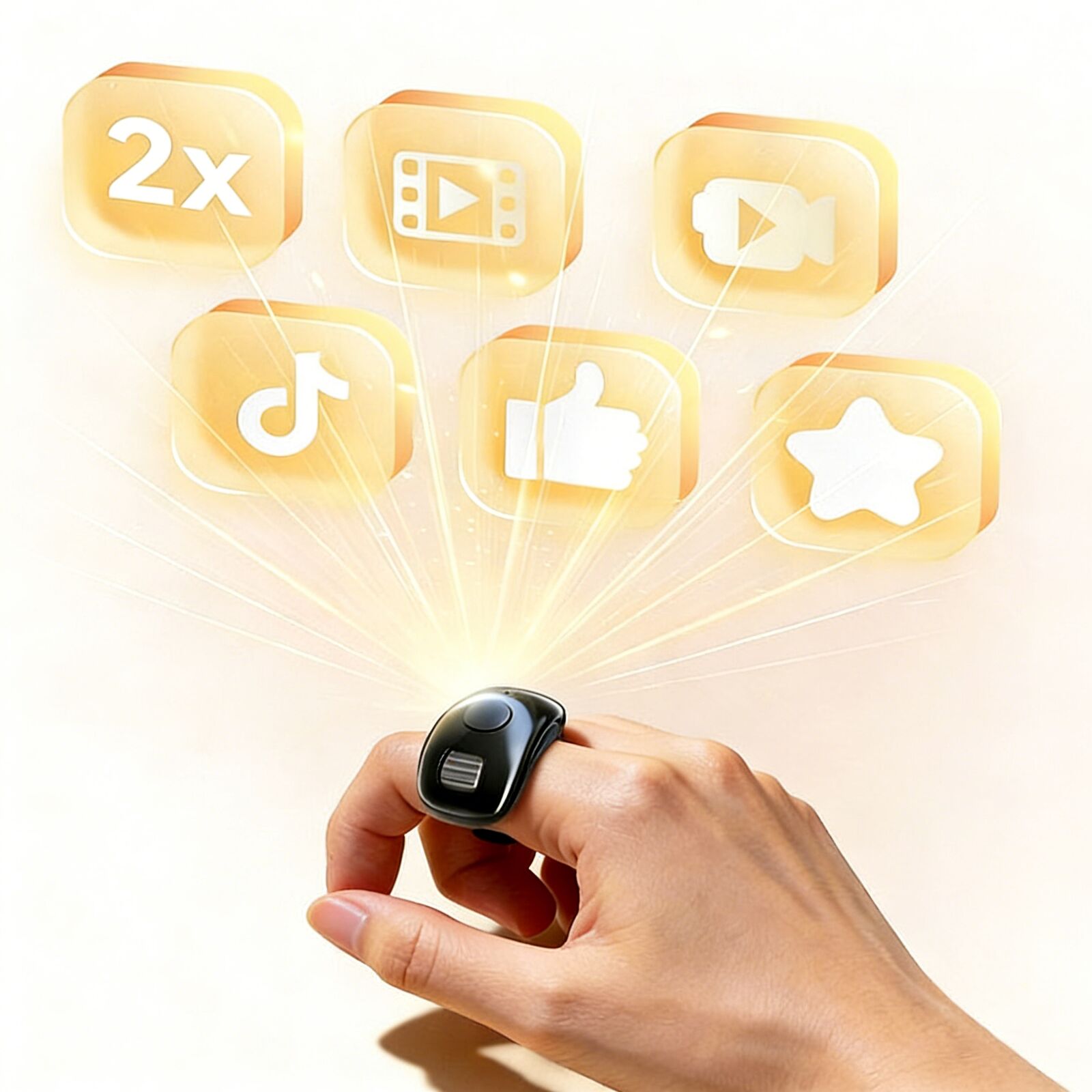 ماوس بلوتوث صغير على شكل خاتم  - مراجعة Electronics And Gadgets G وسعره