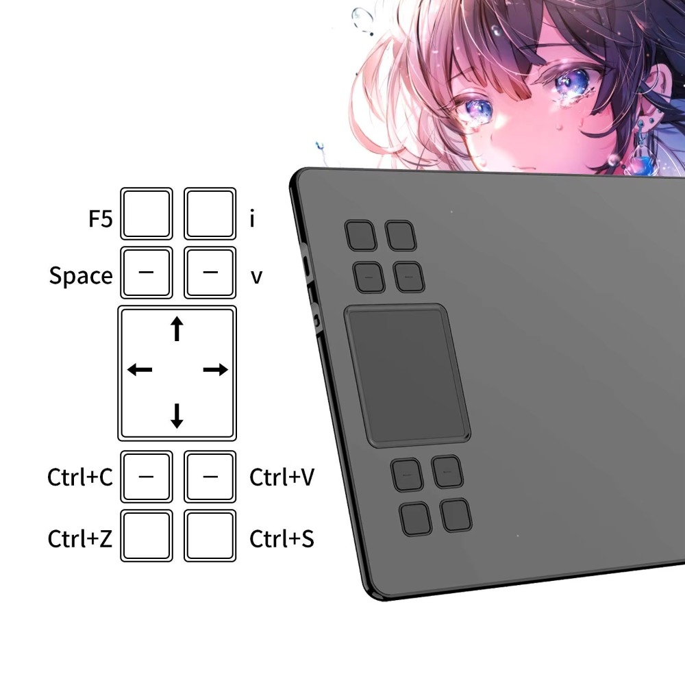 جهاز لوحي للرسم مقاس 10 × 6 بو - مراجعة Digital Drawing Tablet وسعره