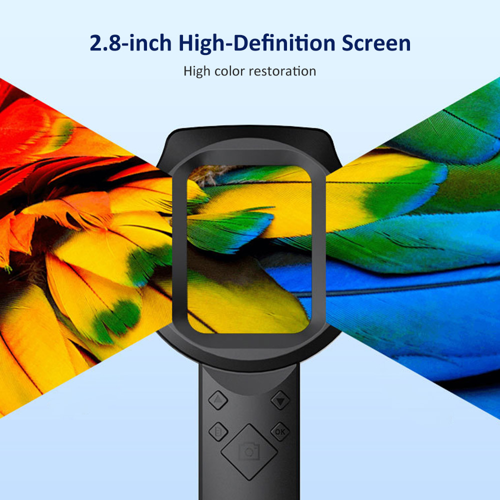 مجهر رقمي لاسلكي محمول مع كامي - مراجعة Usb Microscope Digital وسعره