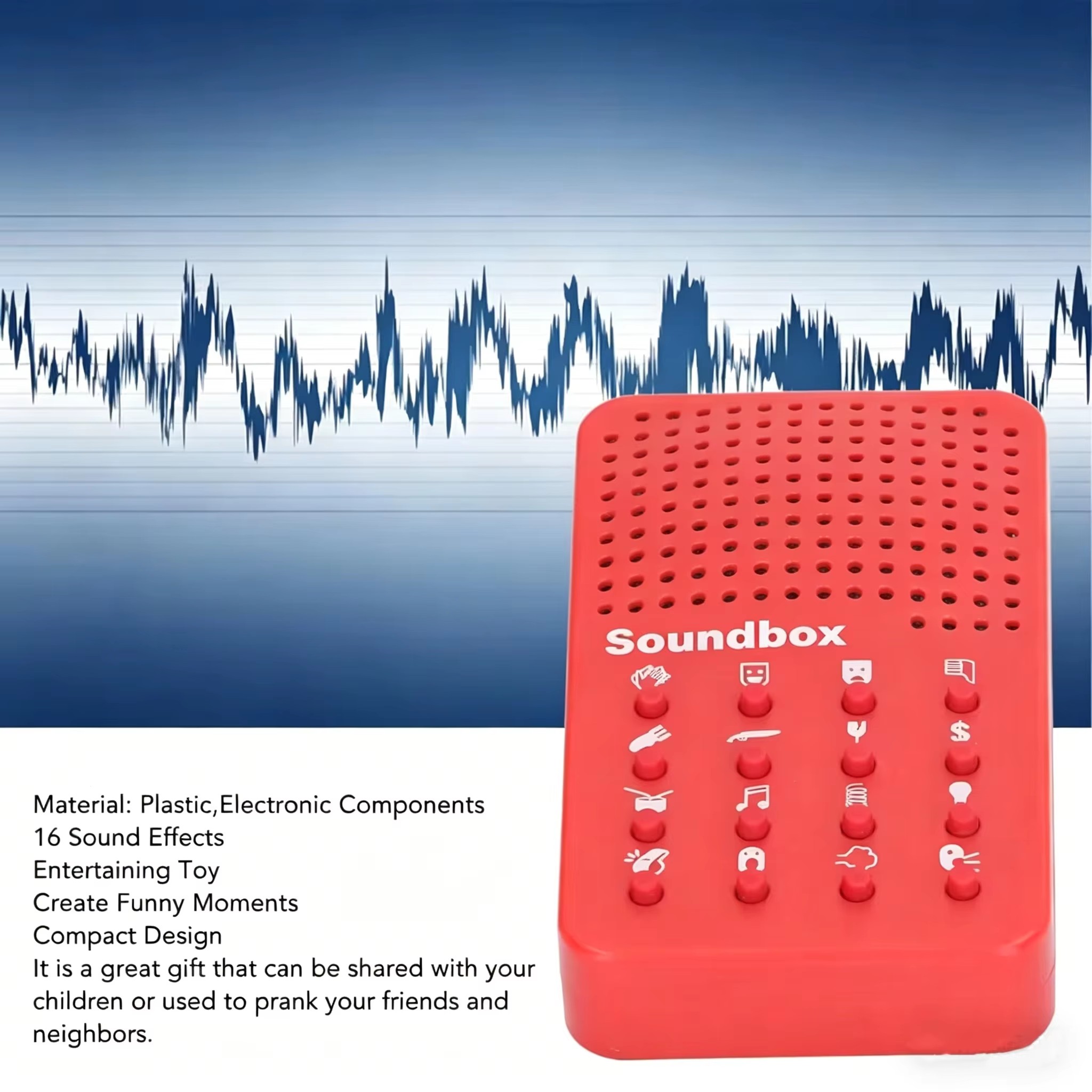جهاز أصوات مدمج ومضحك مع 16 مؤ - مراجعة Electronics Gadgets For Gift وسعره