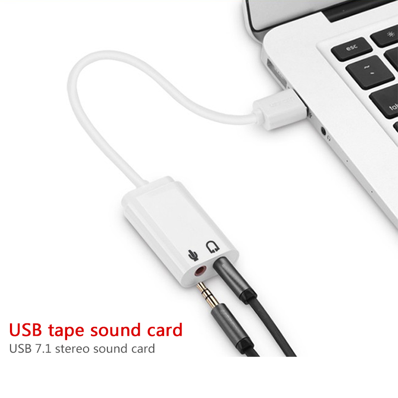 محول بطاقة الصوت للكمبيوتر الم - مراجعة Usb Sound Card External وسعره
