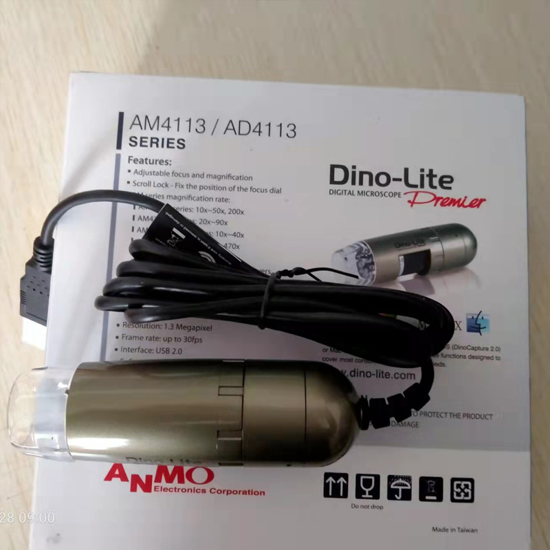 مجهر رقمي محمول Dino-lite AM41 - مراجعة Usb Microscope Digital وسعره